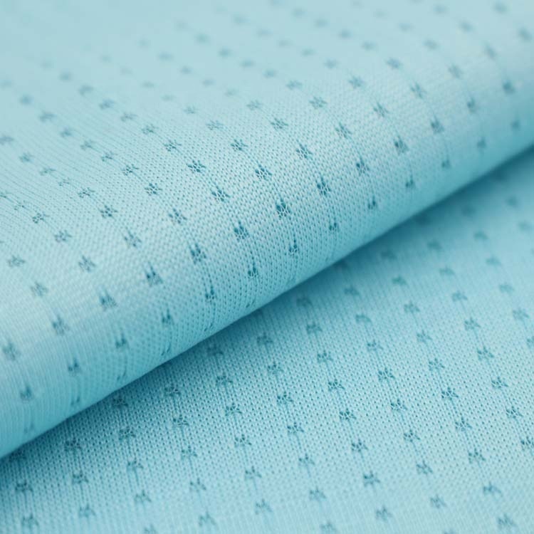 81 Nylon 19 Spandex Jacquard Fabric with Water Developed Pattern